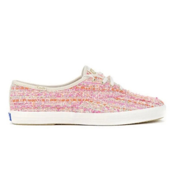 Keds Women's Oh Joy ! SZ 7 Champion Woven Pink Multi Sneakers WF62389 NWT - Picture 5 of 5